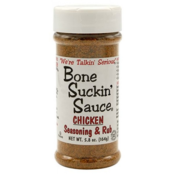 Bone Suckin Sauce Chicken, Seasoning & Rub Spice, 5.8oz