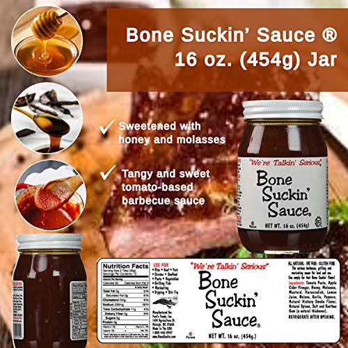 Bone Suckin Sauce Seasoning &Amp; Rub 5.8Oz 164G And Original Barb