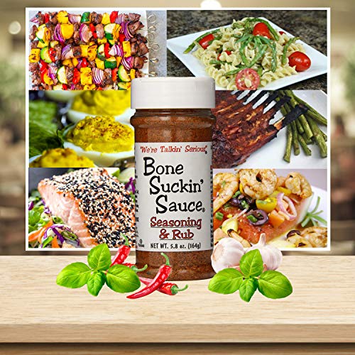 Bone Suckin Sauce Seasoning &Amp; Rub 5.8Oz 164G And Original Barb