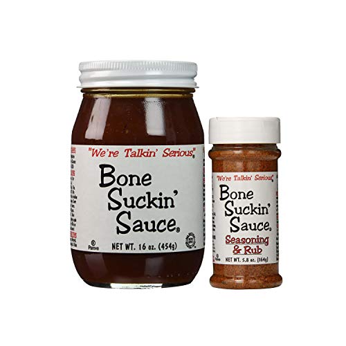 Bone Suckin Sauce Seasoning &Amp; Rub 5.8Oz 164G And Original Barb