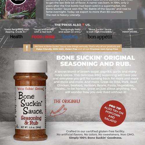 Bone Suckin Bbq Rubs And Spices For Smoking - Grilling Spices A
