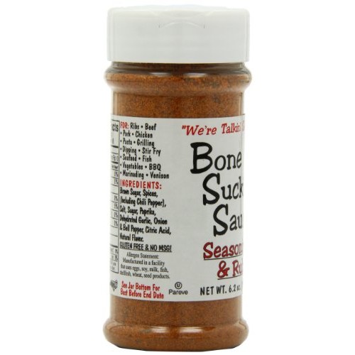 Bone Suckin Sauce Bone Suckin Original Seasoning And Rub, 5.8