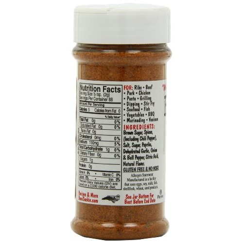 Bone Suckin Sauce Bone Suckin Original Seasoning And Rub, 5.8