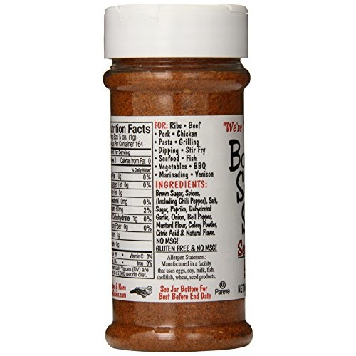 Bone Suckin Sauce Bone Suckin Original Seasoning And Rub, 5.8