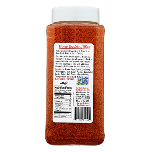 Bone Suckin Seasoning & Rub, Original Blend, 26 Oz - Grilling R...