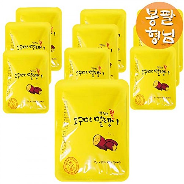 Bongpil Honey Chewy Dried Sweet Potato 60Gpack Of 10 | Korean