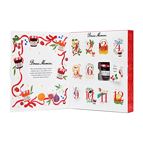 Bonne Maman 12 Days of Christmas Spread and Honey Gift Set - 12 ...
