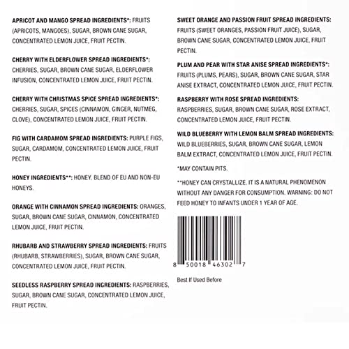 Bonne Maman 12 Days of Christmas Spread and Honey Gift Set - 12 ...