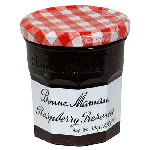 Bonne Maman Raspberry Preserves, 13-Ounce Jars Pack Of 6