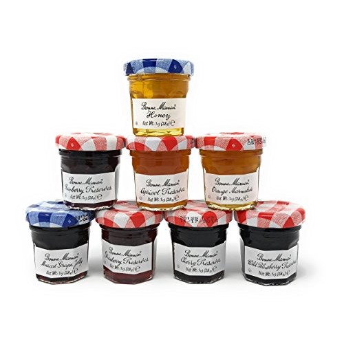 Bonne Maman Assorted Preserves - Strawberry, Apricot, Raspberry,
