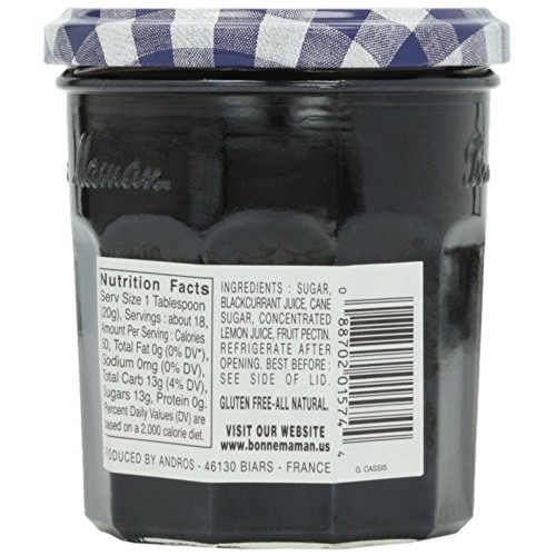 Bonne Maman Black Currant Jelly, 13 Ounces