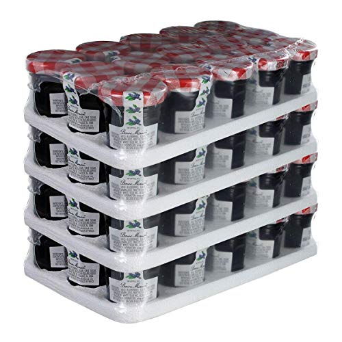 Bonne Maman Blueberry Preserve Mini Jars - 1 Oz X 60 Pcs Kosher