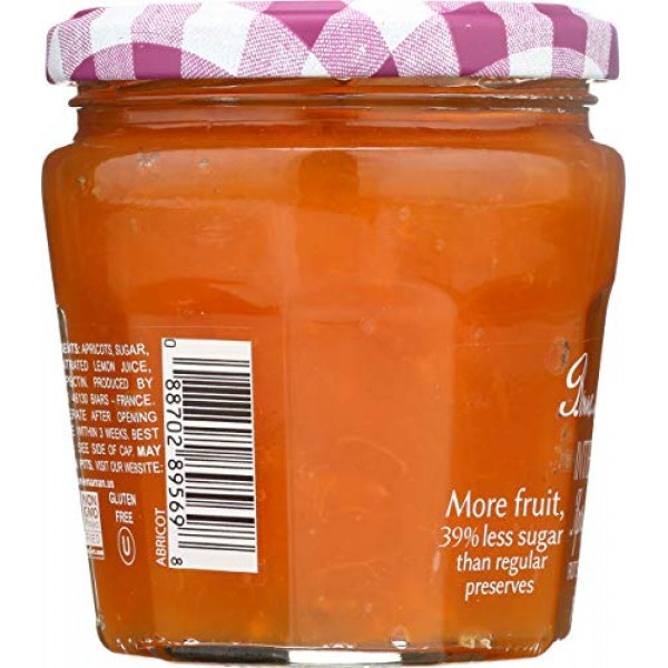 BONNE MAMAN Intense Apricot Fruit Spread, 8.2 OZ