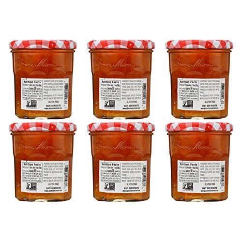 Bonne Maman Orange Marmalade Preserves, 13 Ounce Jars Pack Of 6