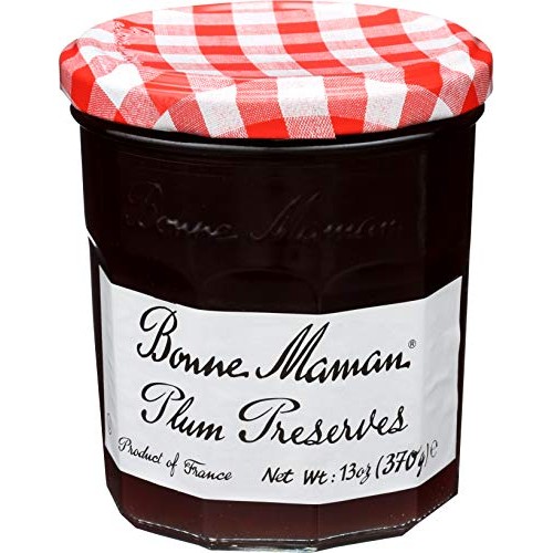 Bonne Maman Plum Preserves, 13-Ounce Jars Pack Of 6