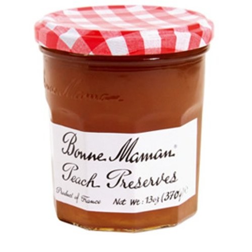 Bonne Maman Preserve, Peach, 13 Ounce Pack Of 4