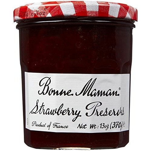Bonne Maman, Preserve Strawberry, 13 Ounce