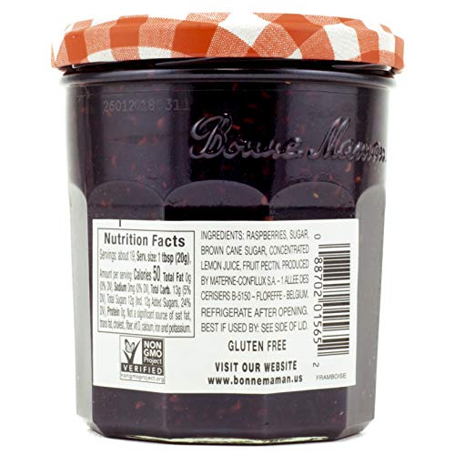 Bonne Maman Preserves, Raspberry, 13 Oz 2 Pack