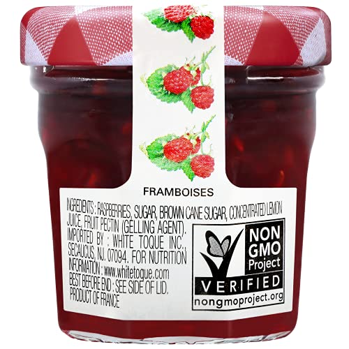 Bonne Maman Raspberry Preserves, Mini Jars Pack Of 60 Jars