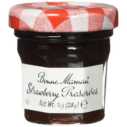 Bonne Maman Strawberry Preserve Mini Jars - 15 Pcs X 1 Oz - Kosh