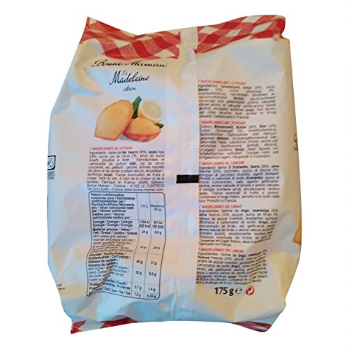 Madeleine Cookies Lemon | French Madeleines Bonne Maman Citron |