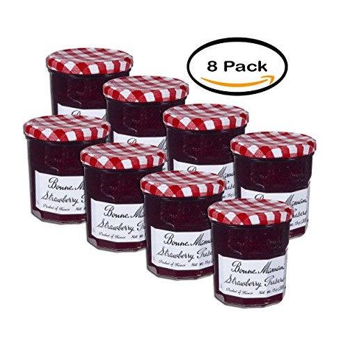Pack Of 8 -Bonne Maman Strawberry Preserves, 13.0 Oz