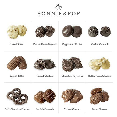 Chocolate Gift Basket , Gourmet Snack Food Box In Keepsake Tin,