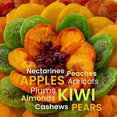 Christmas Dried Fruit And Nut Gift Basket | Healthy Assorted Nat