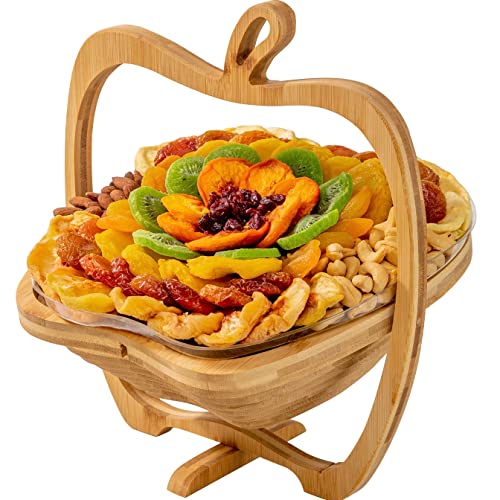 Christmas Dried Fruit And Nut Gift Basket | Healthy Assorted Nat