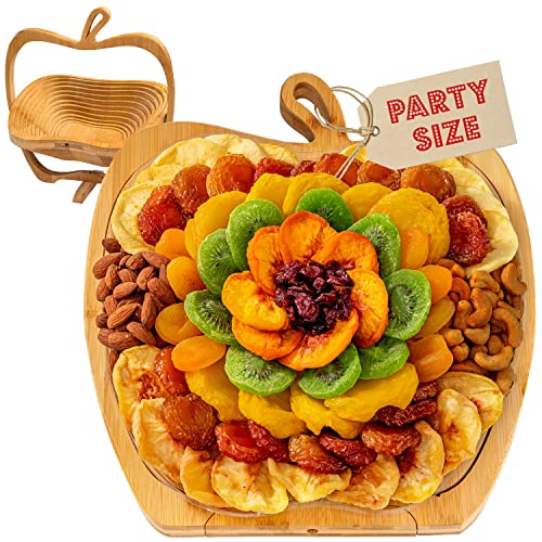Christmas Dried Fruit And Nut Gift Basket | Healthy Assorted Nat