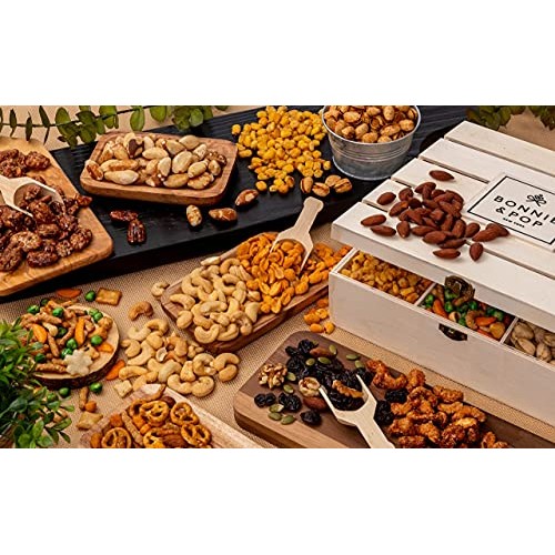 Nut Gift Basket | Healthy Gift Option Of Assorted Nuts In Reusab