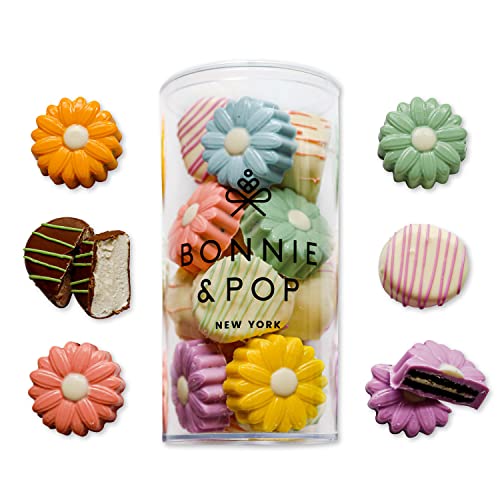 Snack Gift Basket | Chocolate Flowers and Marshmallow Candy | Co...