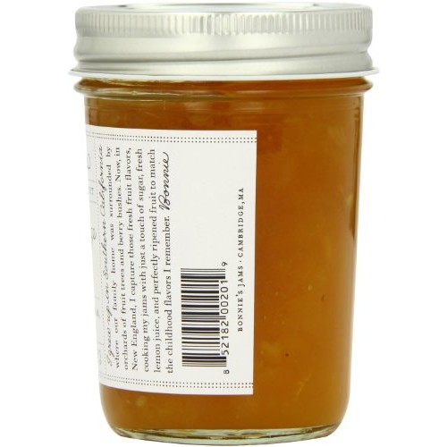 Bonnies Jams, Apricot Orange, 8.75 Ounce