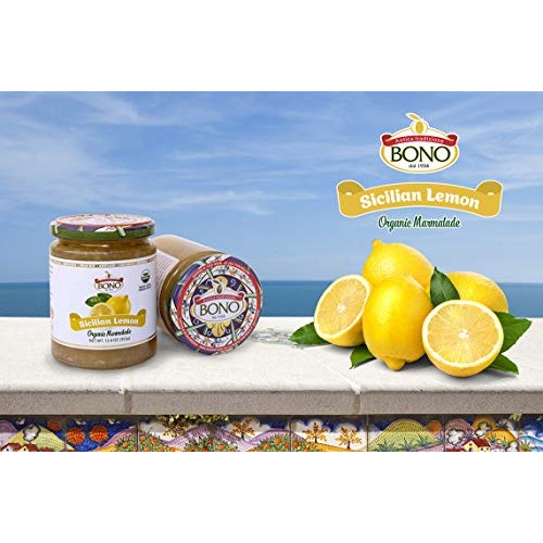 Bono Sicilian Lemon Organic Marmalade, 3 Pack