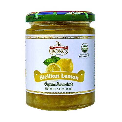 Bono Sicilian Lemon Organic Marmalade, 3 Pack