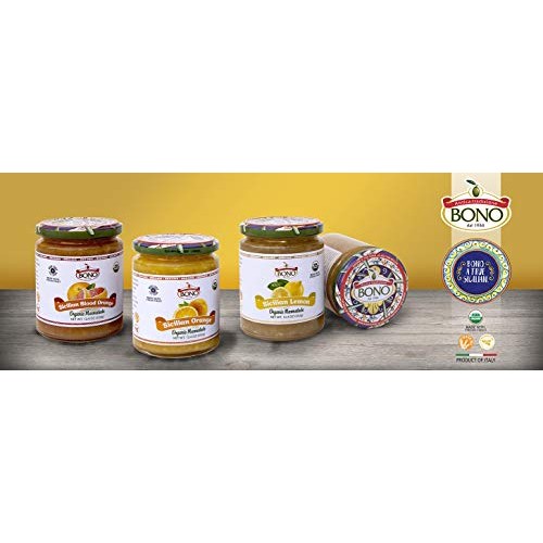Bono Sicilian Orange Organic Marmalade, 3 Pack