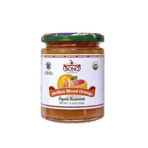 Organic Sicilian Blood Orange Marmalade By Bono