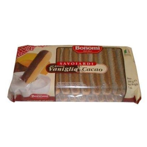 Lady Fingers With Vanilla And Cocoa Bonomi 200G