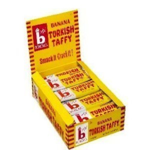 Bonomo Turkish Taffy Banana Flavor Pack Of 24