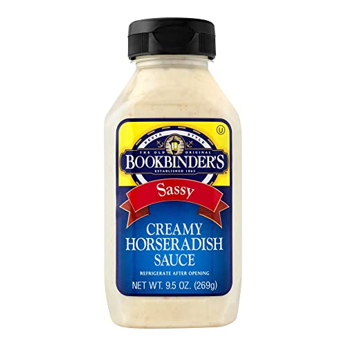 Bookbinders Creamy Horseradish Sauce Sassy, 9.5 OZ 1 bottle
