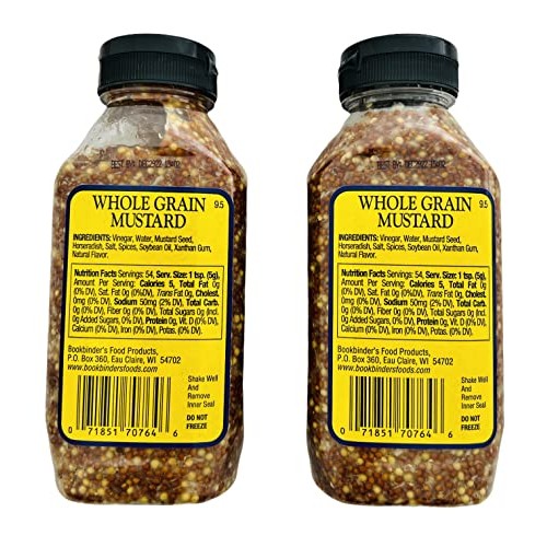 Bookbinders Stone Ground Whole Grain Mustard