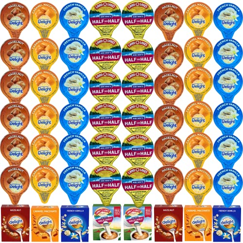 Coffee Creamer Singles Variety Pack Packaged by Bools, Internati...