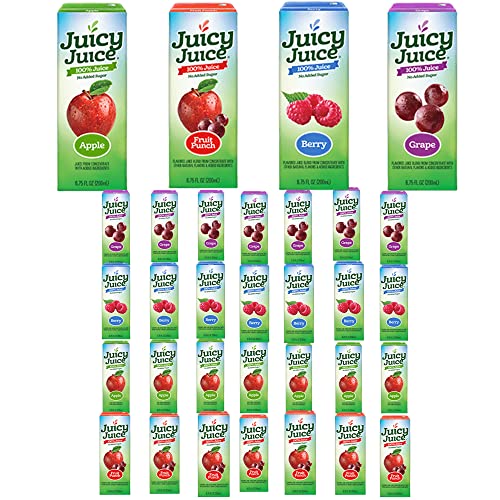 Juicy Juice.Boxes Variety Pack 32 ct - 6.75oz Juice Boxes, 8 of ...