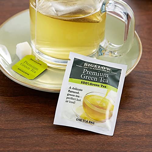 Premium Organic Green Tea 160 count, Individually Wrapped Teas, ...
