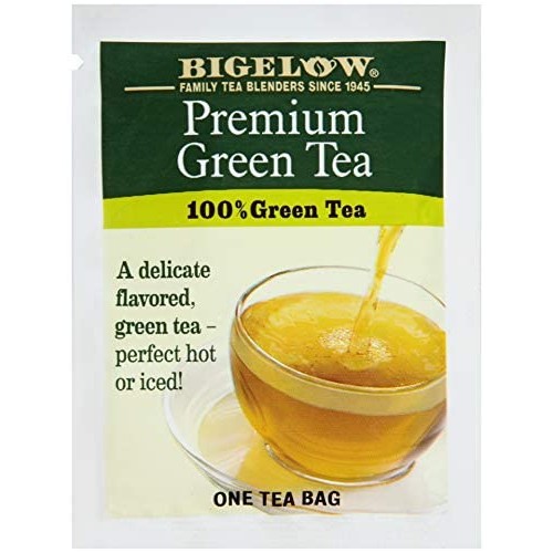 Premium Organic Green Tea 160 count, Individually Wrapped Teas, ...