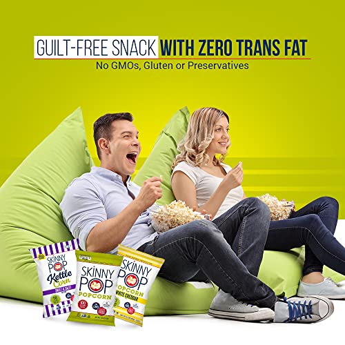 SKinnyPop Popcorn Variety Pack 35 count - .5/.8 oz bags Packaged...