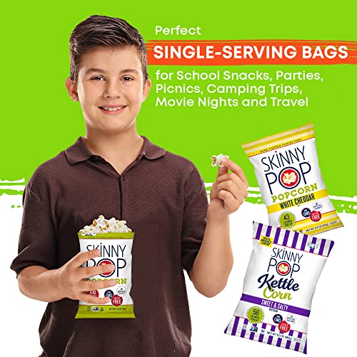 SKinnyPop Popcorn Variety Pack 35 count - .5/.8 oz bags Packaged...