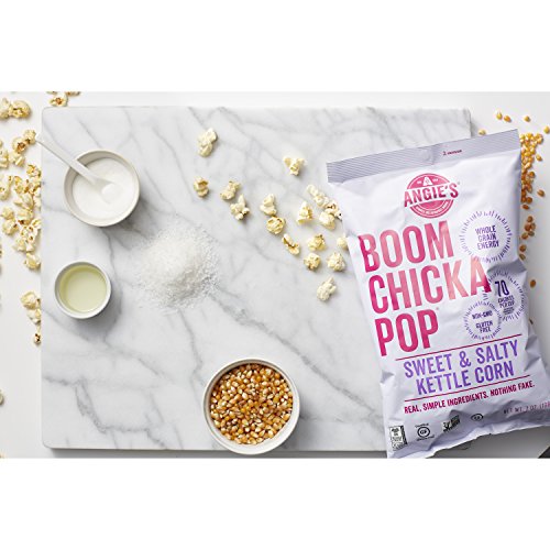 Angie’S Boomchickapop Sweet &Amp; Salty Kettle Corn Popcorn, 7 Ounce
