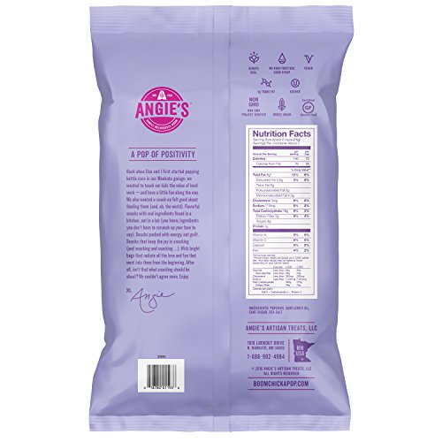 Angie’S Boomchickapop Sweet &Amp; Salty Kettle Corn Popcorn, 7 Ounce