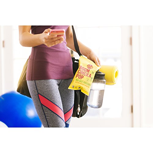 Angies Boomchickapop Gluten Free Sea Salt Popcorn, 0.6 Ounce Ve